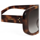 Céline - Occhiali da Sole Squadrati S299 in Acetato - Avana Rosa - Occhiali da Sole - Céline Eyewear