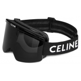 Céline - Maschera da Sci Celine in Nylon Iniettato - Nero - Occhiali da Sole - Céline Eyewear