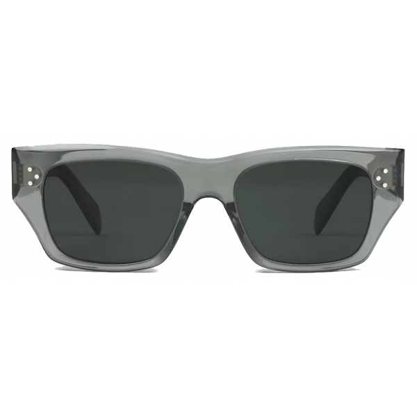 Céline - Occhiali da Sole Black Frame 55 in Acetato - Cachi Trasparente - Occhiali da Sole - Céline Eyewear