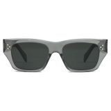 Céline - Occhiali da Sole Black Frame 55 in Acetato - Cachi Trasparente - Occhiali da Sole - Céline Eyewear