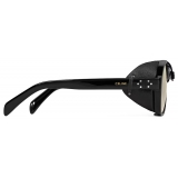 Céline - Occhiali da Sole Black Frame 57 in Acetato e Pelle - Nero - Occhiali da Sole - Céline Eyewear