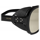 Céline - Occhiali da Sole Black Frame 57 in Acetato e Pelle - Nero - Occhiali da Sole - Céline Eyewear