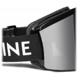 Céline - Maschera da Sci Celine in Nylon Iniettato con Lenti a Specchio - Nero - Occhiali da Sole - Céline Eyewear