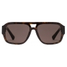 Dolce & Gabbana - Occhiale da Sole DNA - Essentials - Havana Marrone Scuro - Dolce & Gabbana Eyewear