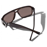 Dolce & Gabbana - DNA - Essentials Sunglasses - Havana Dark Brown - Dolce & Gabbana Eyewear