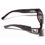 Dolce & Gabbana - DNA - Essentials Sunglasses - Havana Dark Brown - Dolce & Gabbana Eyewear
