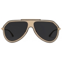 Dolce & Gabbana - DG Metal Classic Sunglasses - Gold Dark Grey - Dolce & Gabbana Eyewear
