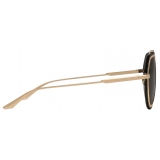 Dolce & Gabbana - DG Metal Classic Sunglasses - Gold Dark Grey - Dolce & Gabbana Eyewear