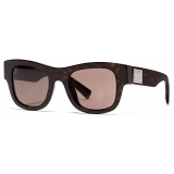 Dolce & Gabbana - DNA - Essentials Sunglasses - Havana Dark Brown - Dolce & Gabbana Eyewear