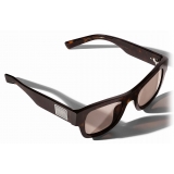 Dolce & Gabbana - DNA - Essentials Sunglasses - Havana Dark Brown - Dolce & Gabbana Eyewear