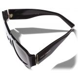 Dolce & Gabbana - Lusso Sartoriale Sunglasses - Black Dark Grey - Dolce & Gabbana Eyewear