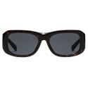 Dolce & Gabbana - Lusso Sartoriale Sunglasses - Havana Dark Grey - Dolce & Gabbana Eyewear