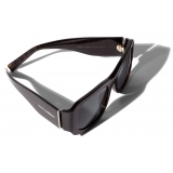 Dolce & Gabbana - Lusso Sartoriale Sunglasses - Havana Dark Grey - Dolce & Gabbana Eyewear