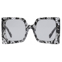 Dolce & Gabbana - DNA Sunglasses - Black Lace - Dolce & Gabbana Eyewear