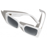 Dolce & Gabbana - Occhiale da Sole DNA - Bianco Nero - Dolce & Gabbana Eyewear