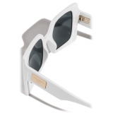 Dolce & Gabbana - Occhiale da Sole DNA - Bianco Nero - Dolce & Gabbana Eyewear
