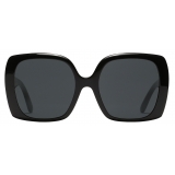 Dolce & Gabbana - Occhiale da Sole DG Allure - Nero Grigio Scuro - Dolce & Gabbana Eyewear