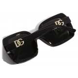 Dolce & Gabbana - Occhiale da Sole DG Allure - Nero Grigio Scuro - Dolce & Gabbana Eyewear