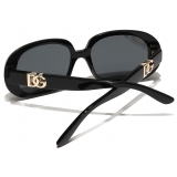 Dolce & Gabbana - DG Allure Sunglasses - Black Dark Grey - Dolce & Gabbana Eyewear