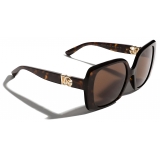 Dolce & Gabbana - Occhiale da Sole DG Allure - Avana Marrone Scuro - Dolce & Gabbana Eyewear