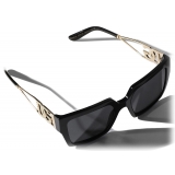 Dolce & Gabbana - Occhiale da Sole DG Diva - Oro Nero - Dolce & Gabbana Eyewear