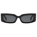 Dolce & Gabbana - Occhiale da Sole DG Plaque - Nero Grigio Scuro - Dolce & Gabbana Eyewear