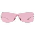 Dolce & Gabbana - Occhiale da Sole DG Twist - Argento Rosa - Dolce & Gabbana Eyewear