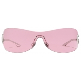Dolce & Gabbana - DG Twist Sunglasses - Silver Pink - Dolce & Gabbana Eyewear