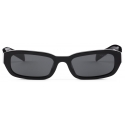 Prada - Prada Symbole - Rectangular Sunglasses - Black Slate Gray - Prada Collection - Sunglasses - Prada Eyewear