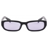 Prada - Prada Symbole - Rectangular Sunglasses - Black Slate Gray - Prada Collection - Sunglasses - Prada Eyewear