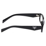 Prada - Prada Symbole - Rectangular Sunglasses - Black Blue - Prada Collection - Sunglasses - Prada Eyewear