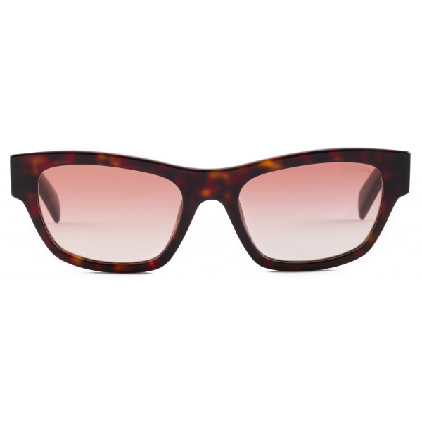 Prada - Prada Symbole - Square Sunglasses - Briarwood Tortoiseshell Powder Pink - Prada Collection - Sunglasses