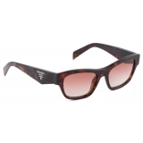Prada - Prada Symbole - Square Sunglasses - Briarwood Tortoiseshell Powder Pink - Prada Collection - Sunglasses