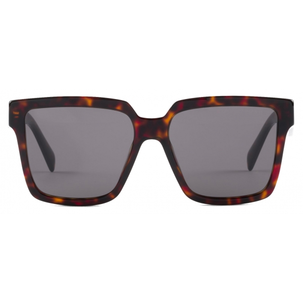 Prada - Prada Logo - Rectangular Sunglasses - Briarwood Tortoiseshell Carbon - Prada Collection - Sunglasses