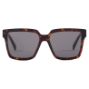 Prada - Prada Logo - Rectangular Sunglasses - Briarwood Tortoiseshell Carbon - Prada Collection - Sunglasses