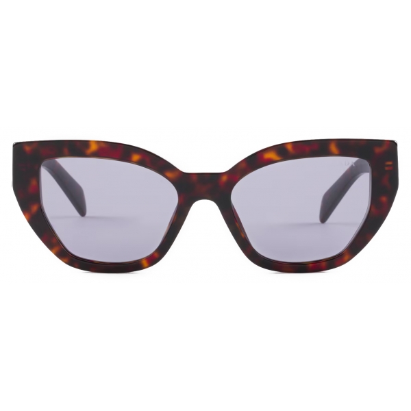 Prada - Prada Logo Collection - Occhiali da Sole Cat Eye - Tartaruga Radica Denim - Prada Collection - Occhiali