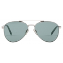 Prada - Prada Logo - Aviator Sunglasses - Silver Eden Green - Prada Collection - Sunglasses - Prada Eyewear