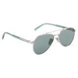 Prada - Prada Logo - Aviator Sunglasses - Silver Eden Green - Prada Collection - Sunglasses - Prada Eyewear