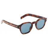 Prada - Prada Iconic Metal Plaque - Pantos Sunglasses - Tortoiseshell Turquoise - Prada Collection - Sunglasses