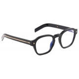 Prada - Prada Iconic Metal Plaque - Pantos Sunglasses - Black - Prada Collection - Sunglasses - Prada Eyewear