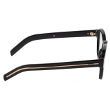 Prada - Prada Iconic Metal Plaque - Pantos Sunglasses - Black - Prada Collection - Sunglasses - Prada Eyewear