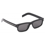 Prada - Prada Iconic Metal Plaque - Rectangular Sunglasses - Black Slate Gray - Prada Collection - Sunglasses - Prada