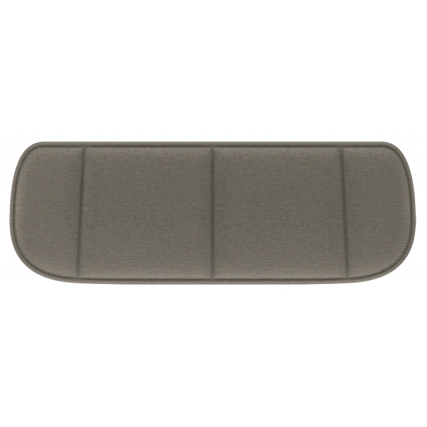 Qeeboo - Outdoorsy Seat Cushion L - Dark Grey - Cuscino del Sedile Qeeboo by Stefano Giovannoni - Arredo - Casa