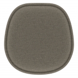 Qeeboo - Outdoorsy Seat Cushion S - Grigio Scuro - Cuscino del Sedile Qeeboo by Stefano Giovannoni - Arredo - Casa