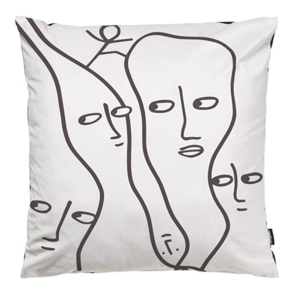 Qeeboo - Peaceful Place Cushion - Cuscino Qeeboo by Shantell Martin - Arredo - Casa