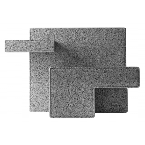 Qeeboo - Primitive Armchair Bouclé - Grey - Qeeboo Chair by Studio Nucleo - Furnishing - Home
