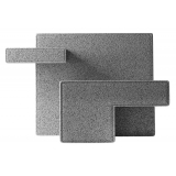 Qeeboo - Primitive Armchair Bouclé - Grey - Qeeboo Chair by Studio Nucleo - Furnishing - Home
