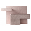 Qeeboo - Primitive Armchair Bouclé - Rosa - Sedia Qeeboo by Studio Nucleo - Arredo - Casa