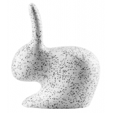 Qeeboo - Rabbit Chair Baby Dots - White/Black - Qeeboo Chair by Stefano Giovannoni - Furnishing - Home