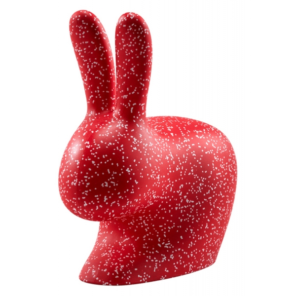 Qeeboo - Rabbit Chair Baby Dots - Red/White - Qeeboo Chair by Stefano Giovannoni - Furnishing - Home